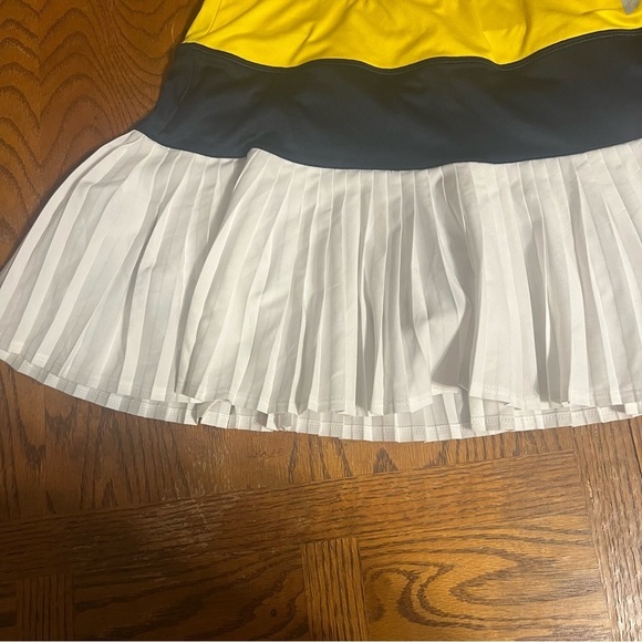 Prince Pleated Skort Color Block Sz S Tennis Golf Pickle Ball Running Activewear - Picture 5 of 16